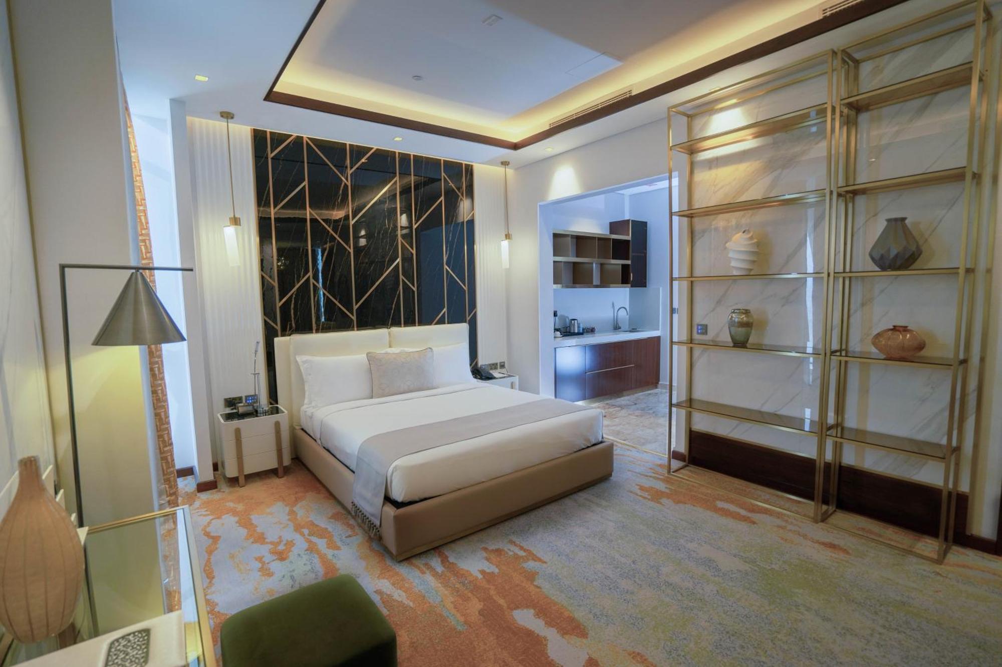 Velero Hotel Doha Lusail Εξωτερικό φωτογραφία A bedroom at the hotel