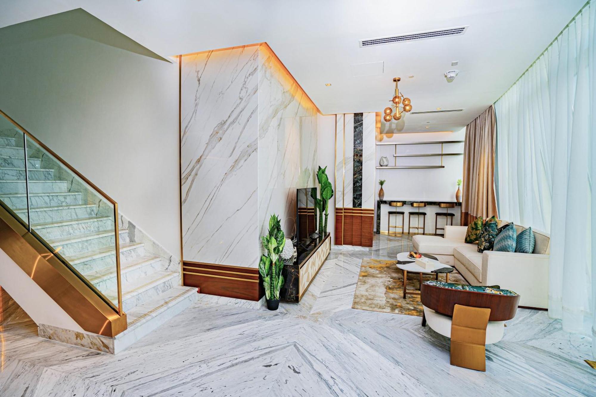 Velero Hotel Doha Lusail Εξωτερικό φωτογραφία Interior of a Sky Villa
